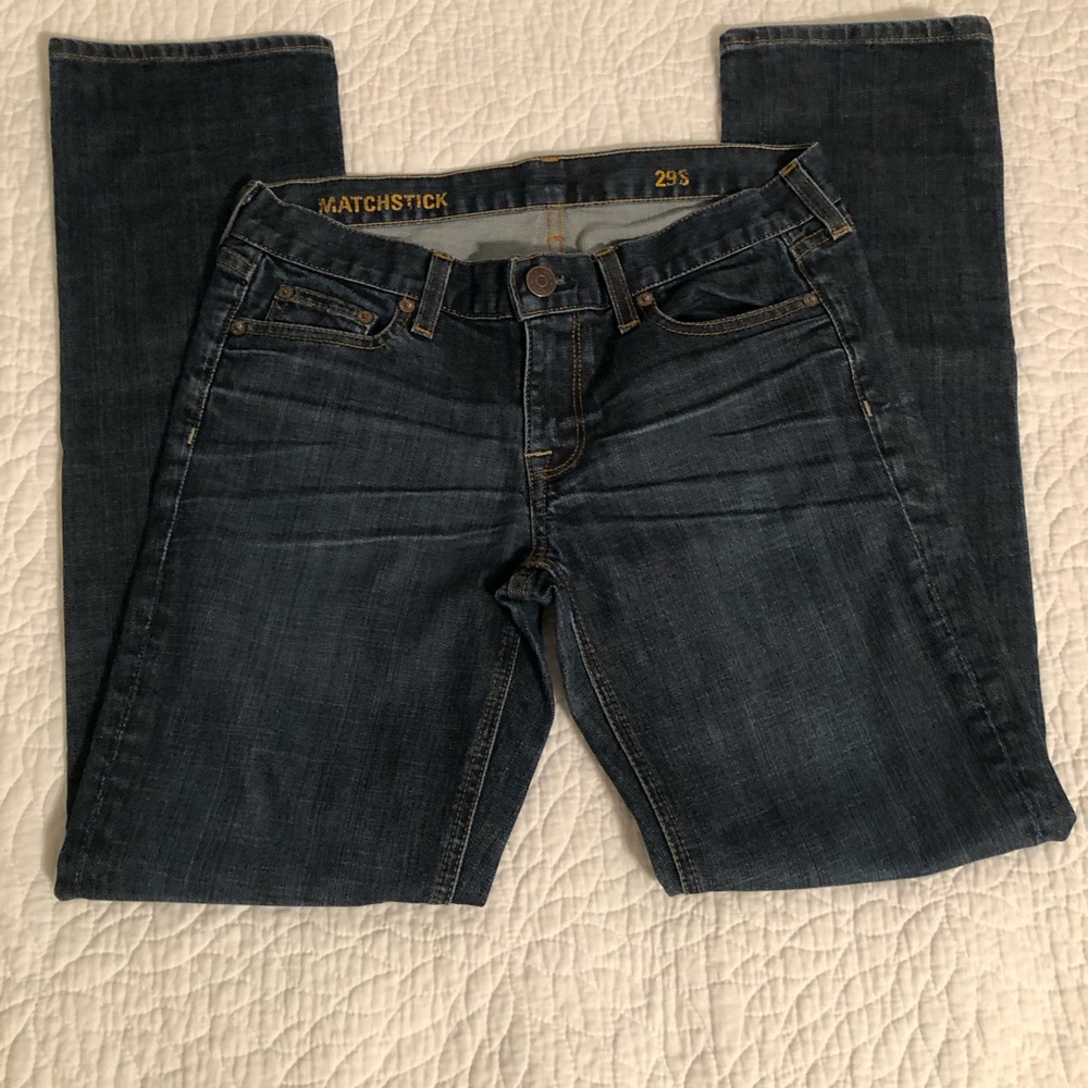 Almost new J. Crew Matchstick jeans